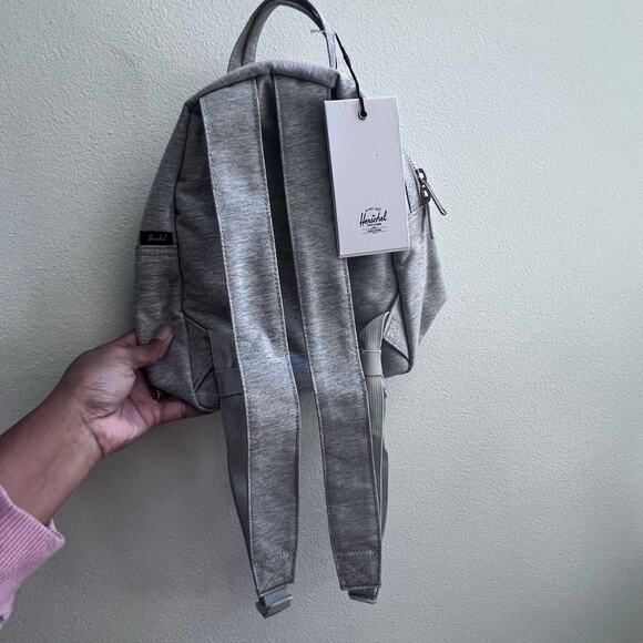 NEW Herschel Supply Company Gray Mini Backpack